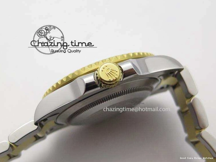 AAA Replica Watches SS Best LN Edition 116613 ETA Submariner Black 3986 YG Bracelet Bp-Maker RelaxedFit On Dial 0117